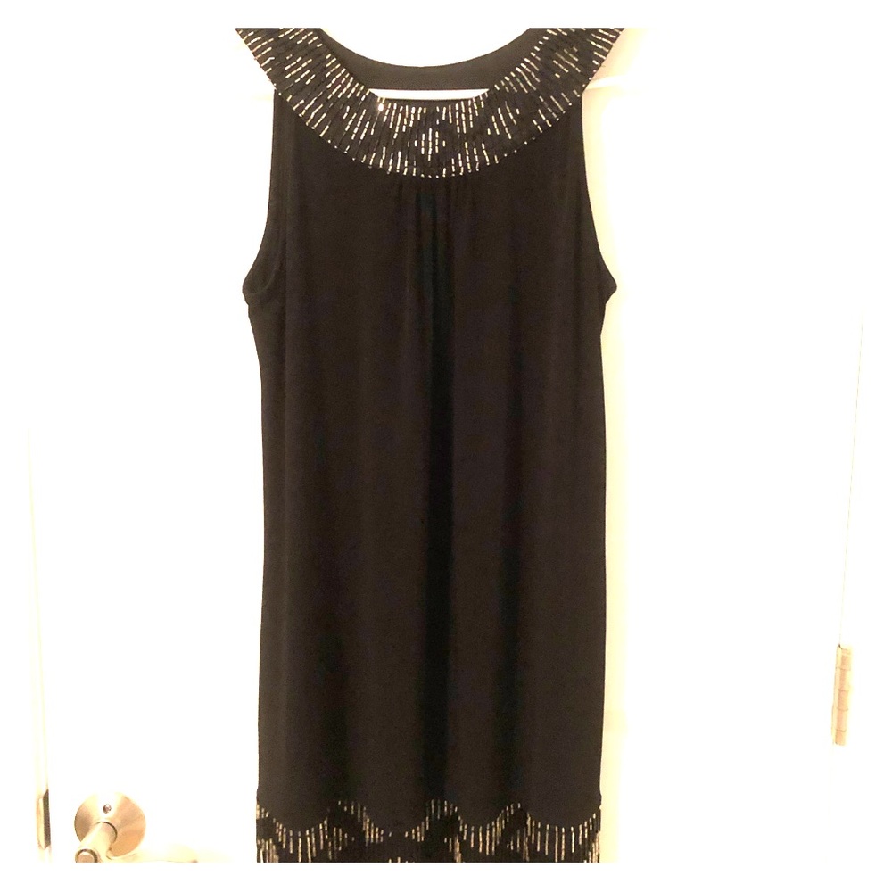 Express black cocktail dress